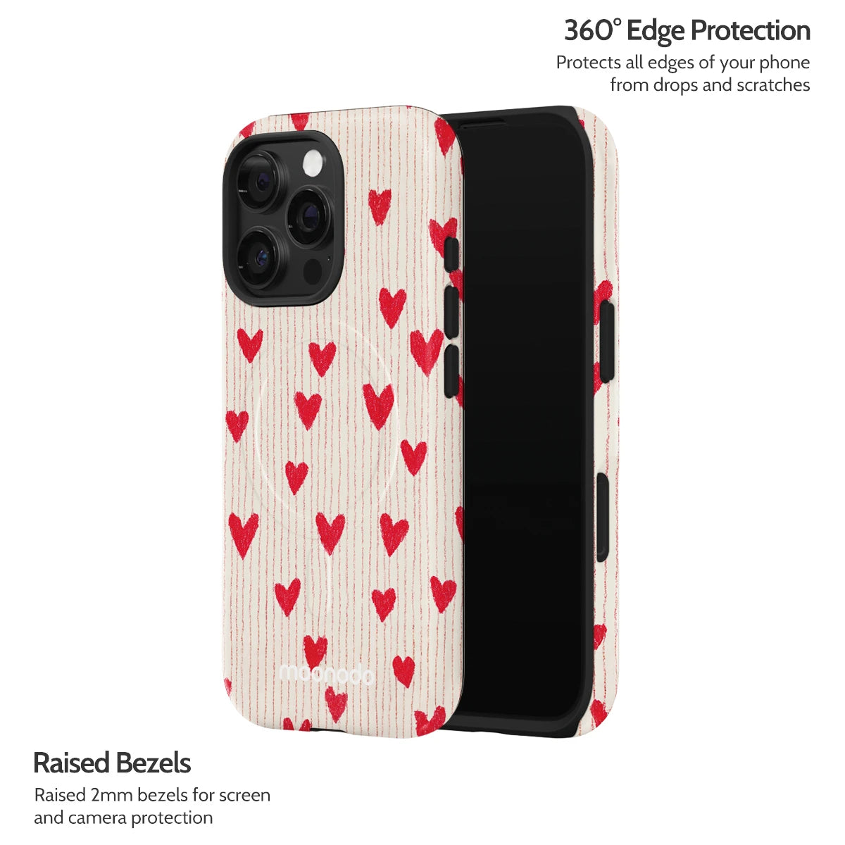 Crimson Pulse - iPhone 16 Pro Case