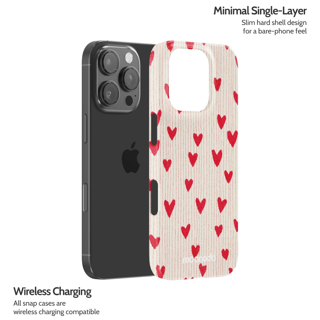 Crimson Pulse - iPhone 16 Pro Case