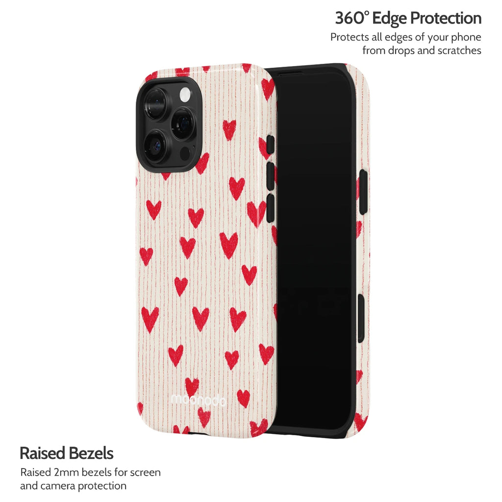 Crimson Pulse - iPhone 16 Pro Max Case