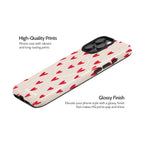 Crimson Pulse - iPhone 16 Pro Max Case