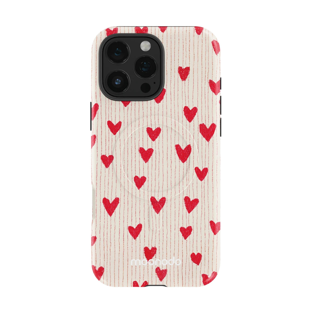 Crimson Pulse - iPhone 16 Pro Max Case