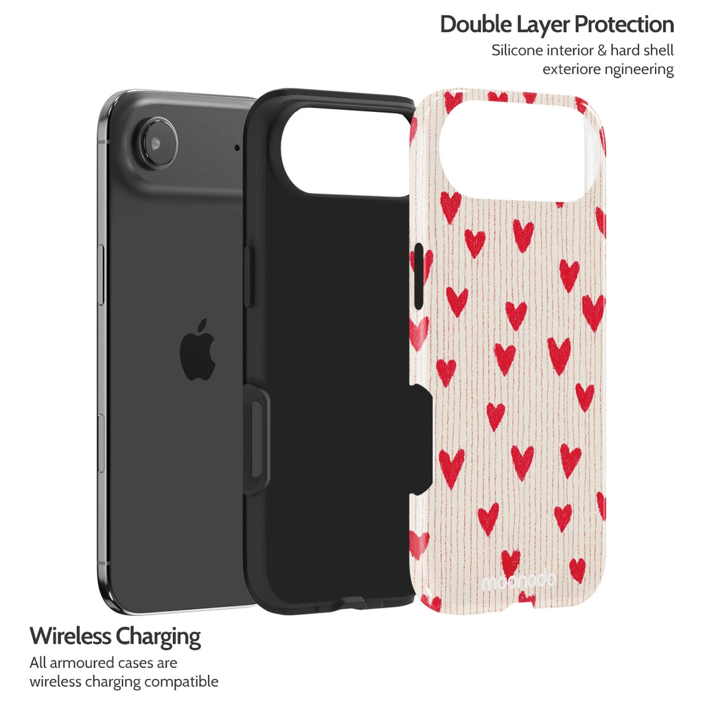 Crimson Pulse - iPhone 17 Air Case