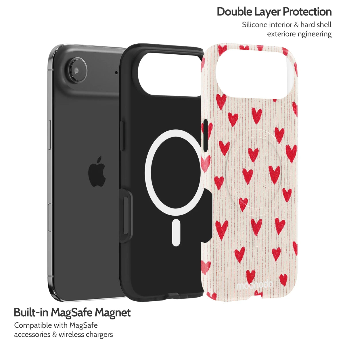 Crimson Pulse - iPhone 17 Air Case