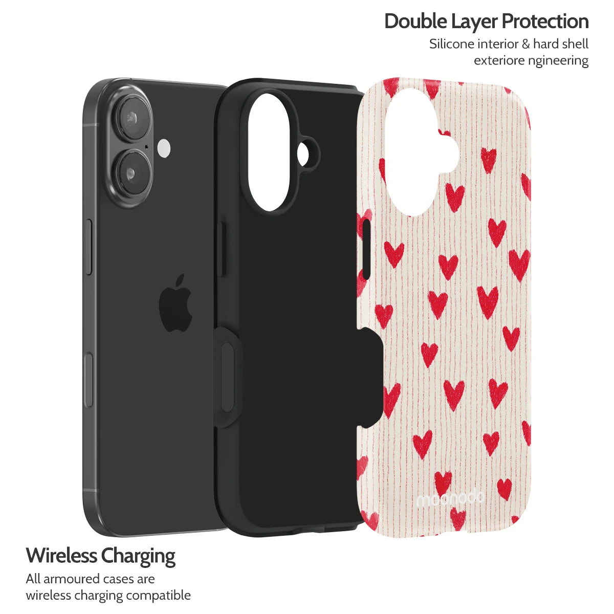 Crimson Pulse - iPhone 17 Case