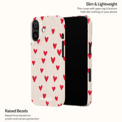 Crimson Pulse - iPhone 17 Case