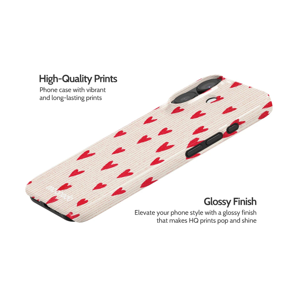 Crimson Pulse - iPhone 17 Case