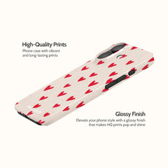 Crimson Pulse - iPhone 17 Case
