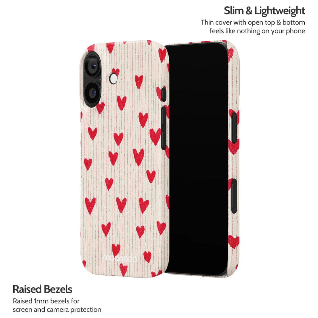 Crimson Pulse - iPhone 17 Case