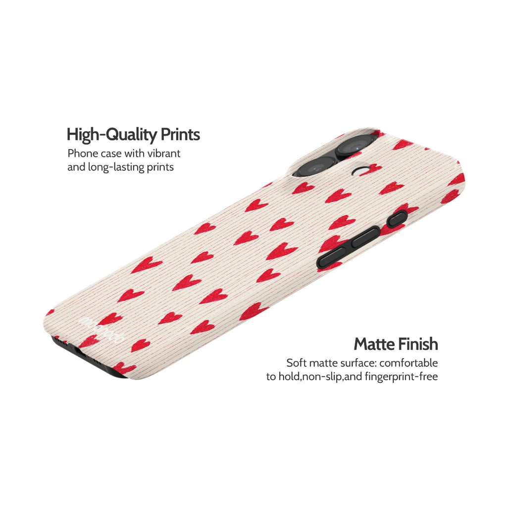 Crimson Pulse - iPhone 17 Case