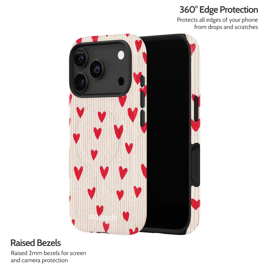 Crimson Pulse - iPhone 17 Pro Case