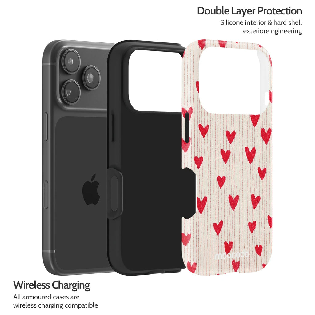 Crimson Pulse - iPhone 17 Pro Case