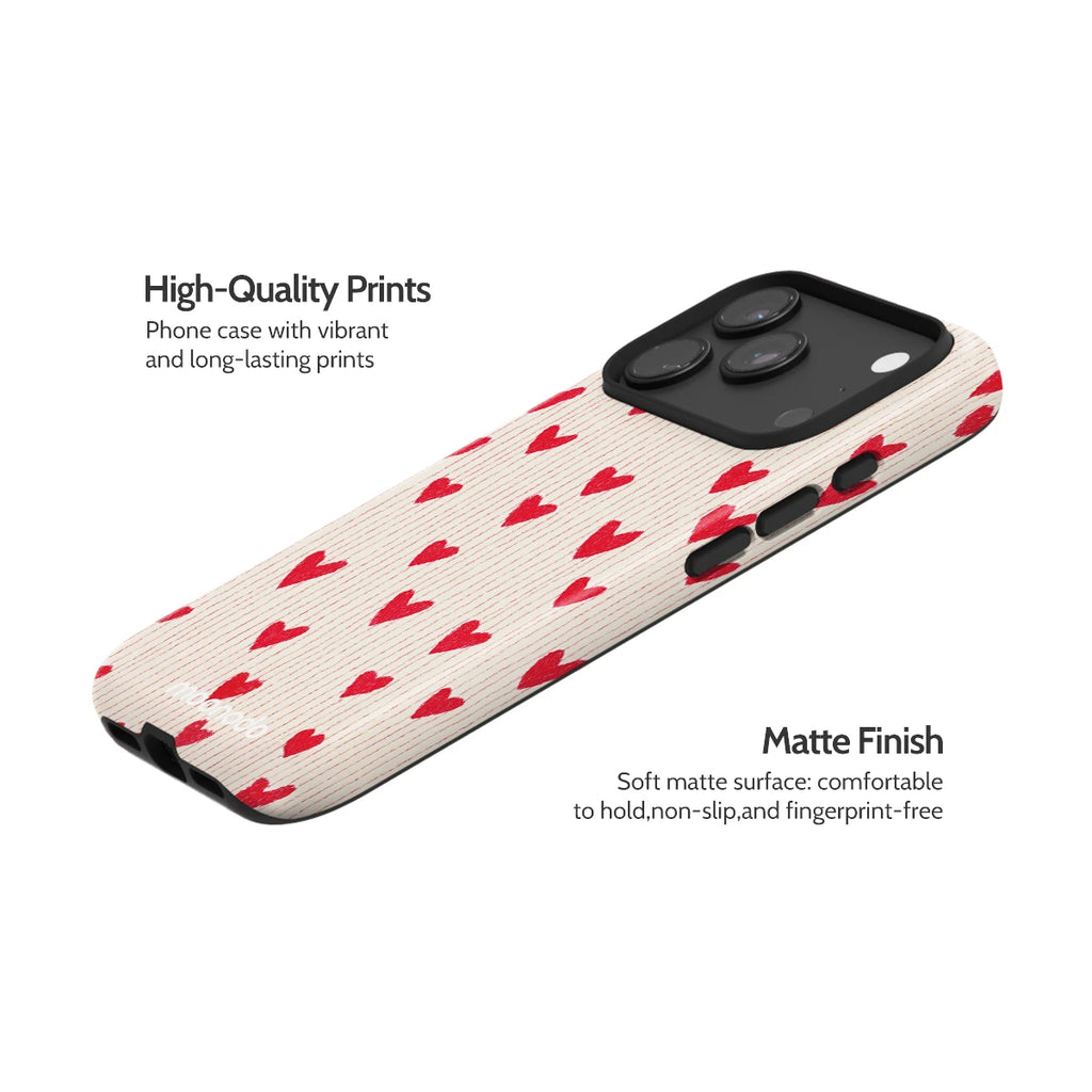 Crimson Pulse - iPhone 17 Pro Case