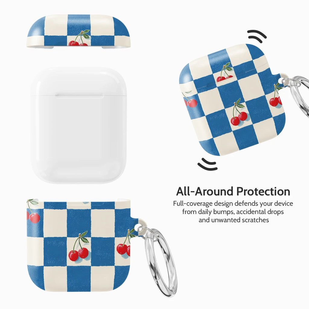 Cherry Check - AirPods 1 & 2 Case