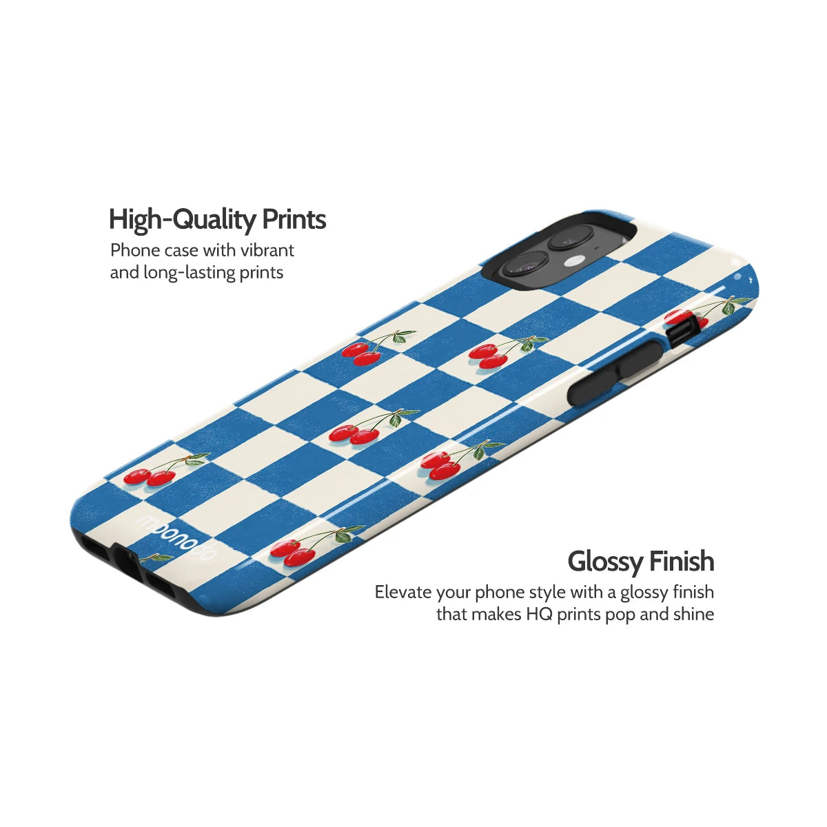Cherry Check - iPhone 11 Case
