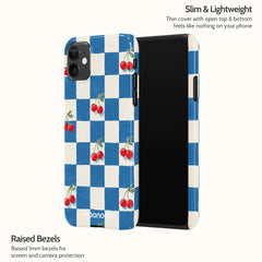 Cherry Check - iPhone 11 Case