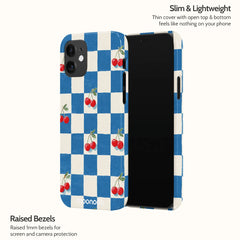 Cherry Check - iPhone 12 Case
