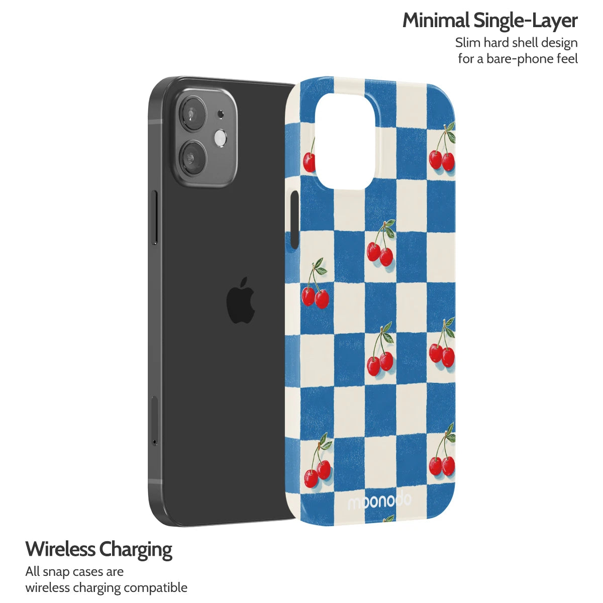 Cherry Check - iPhone 12 Case