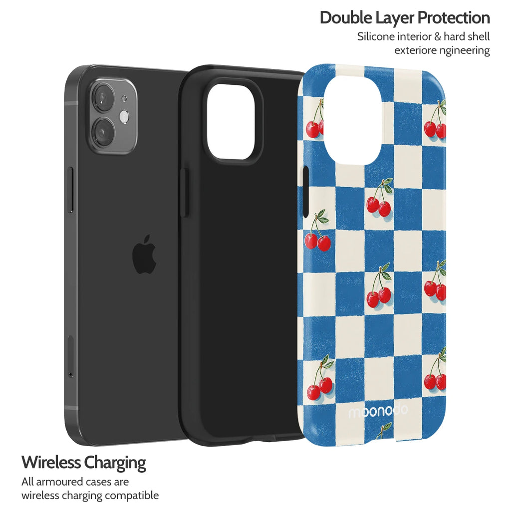 Cherry Check - iPhone 12 Mini Case