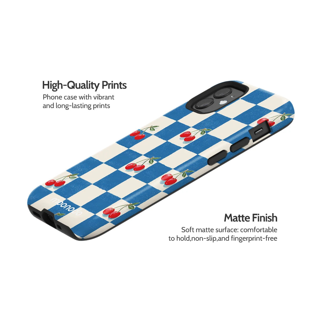 Cherry Check - iPhone 12 Mini Case