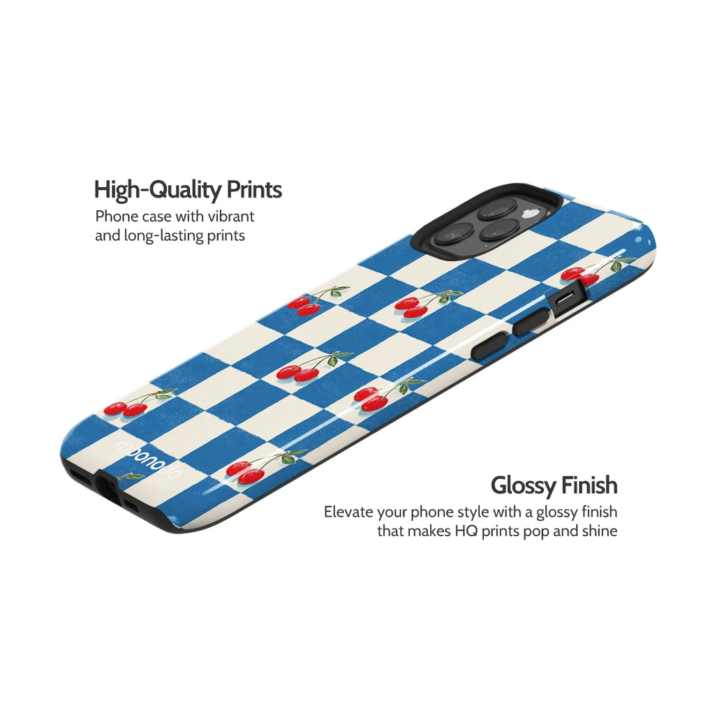 Cherry Check - iPhone 12 Pro Max Case