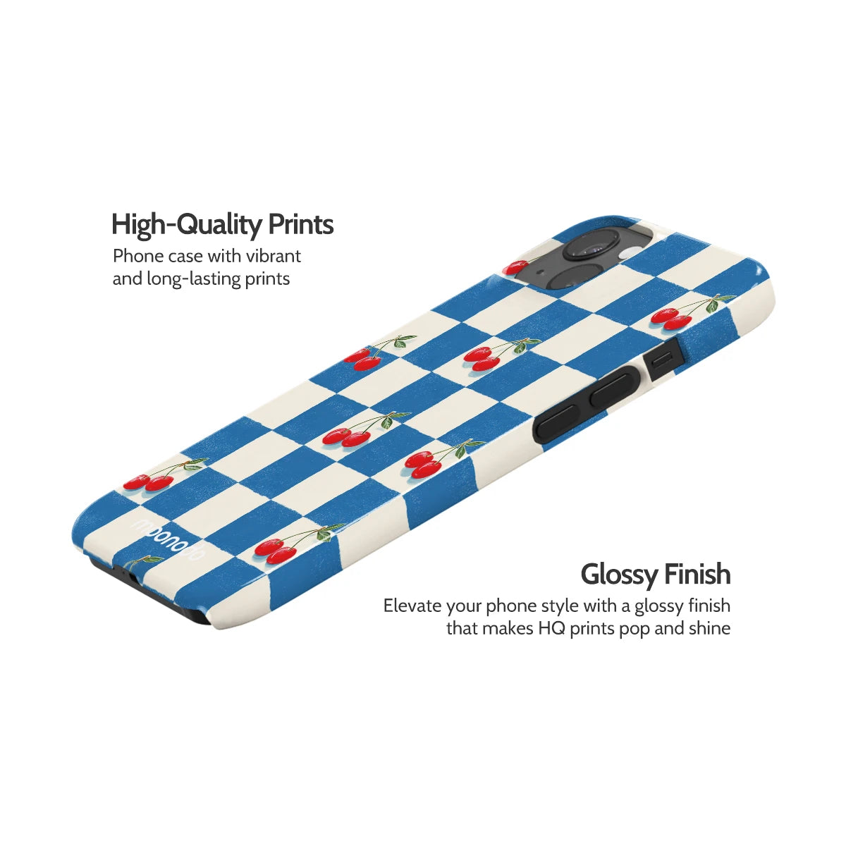Cherry Check - iPhone 13 Case