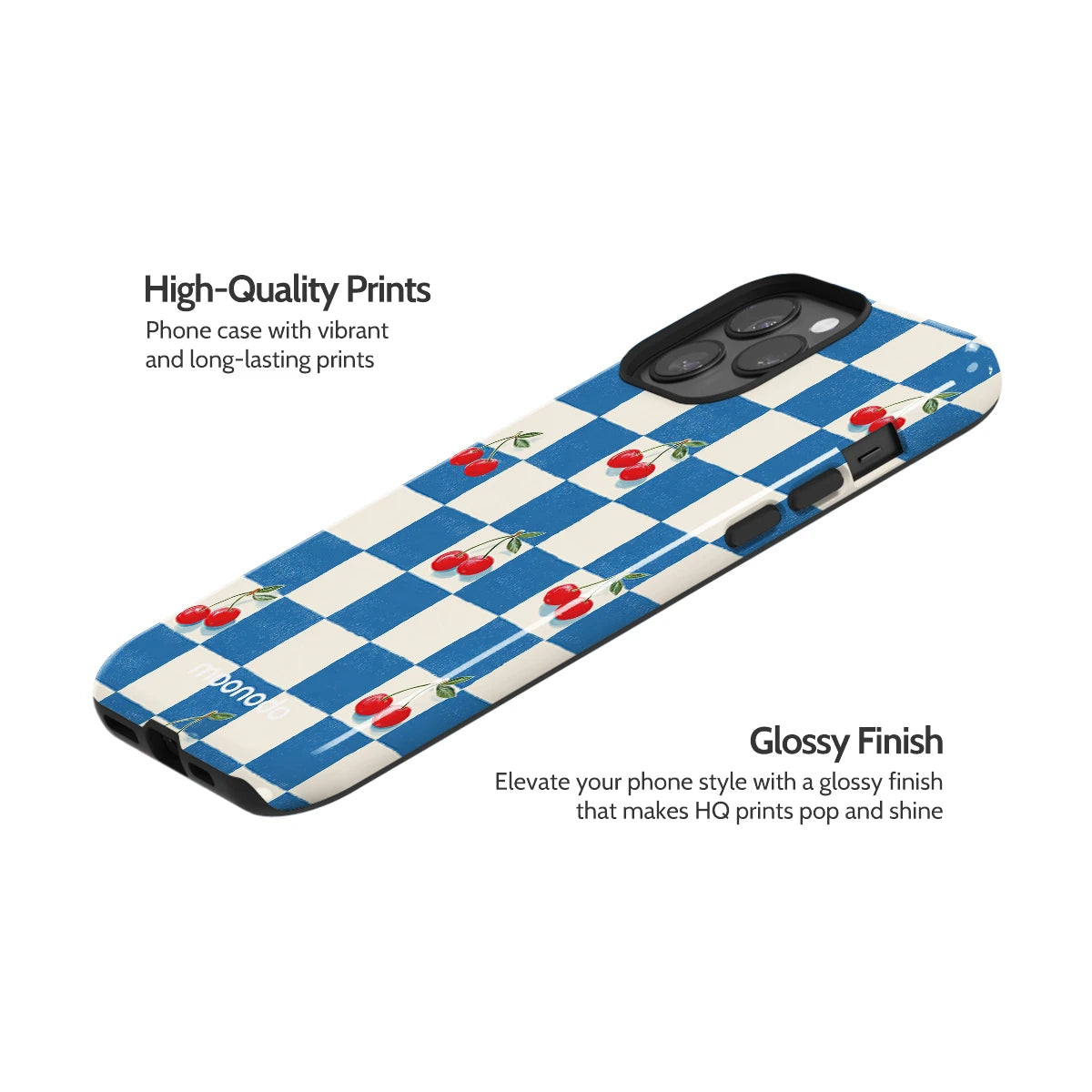 Cherry Check - iPhone 13 Pro Max Case