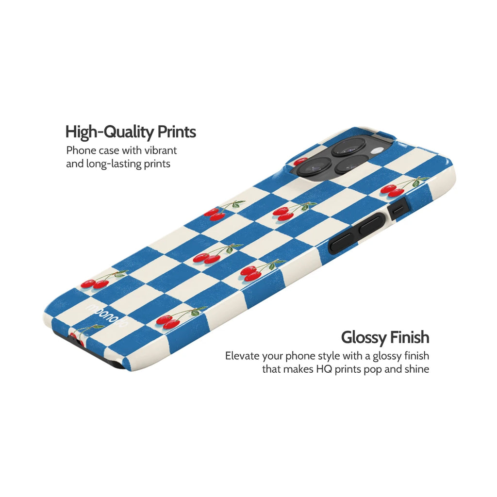 Cherry Check - iPhone 13 Pro Max Case
