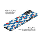 Cherry Check - iPhone 14 Case