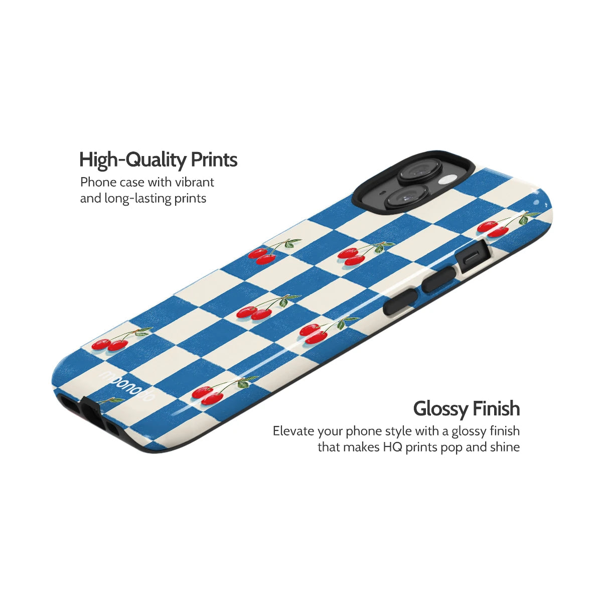 Cherry Check - iPhone 14 Case