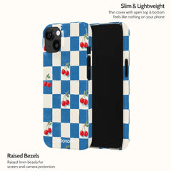 Cherry Check - iPhone 14 Case