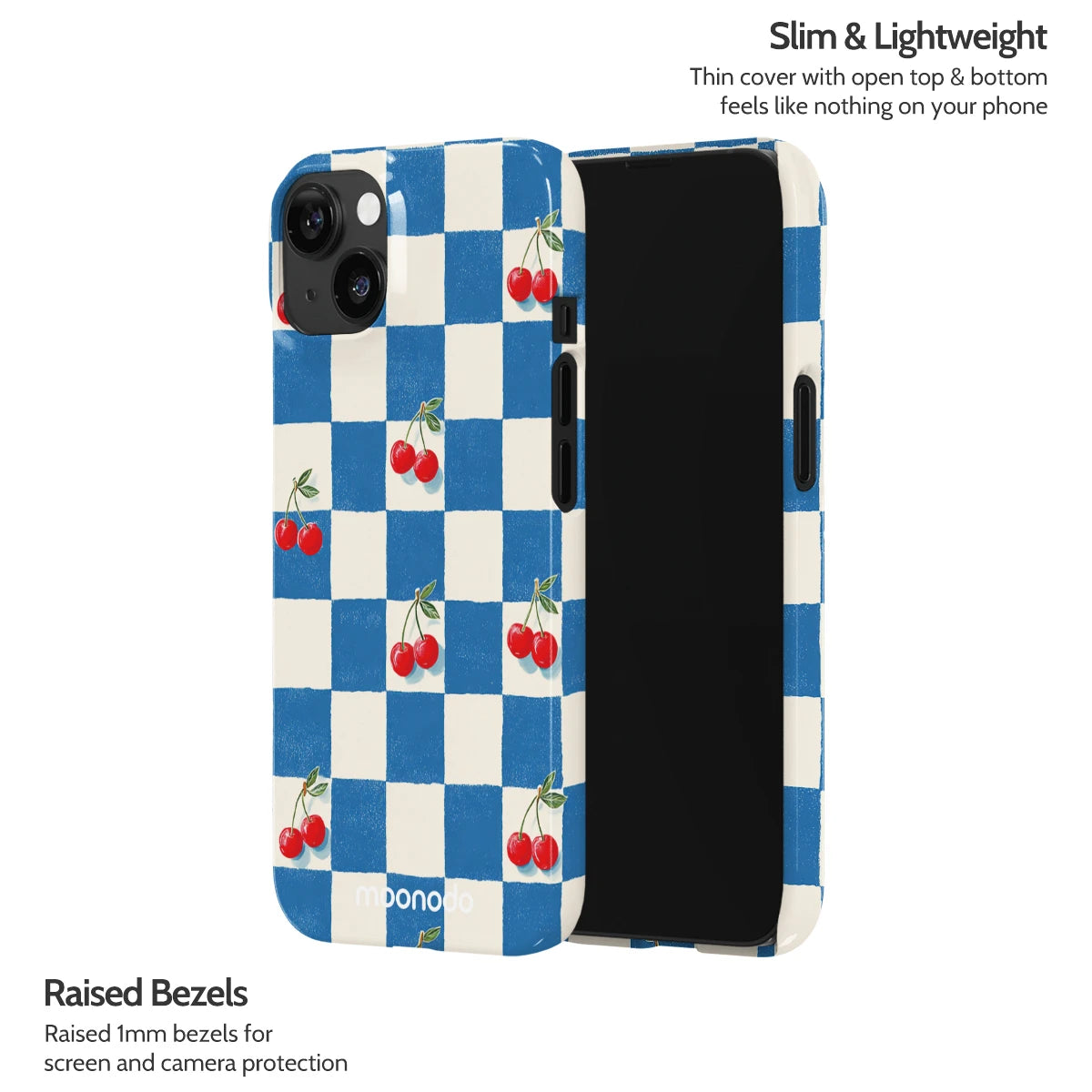 Cherry Check - iPhone 14 Case