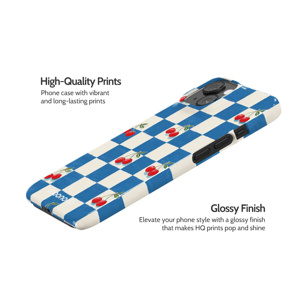 Cherry Check - iPhone 14 Case