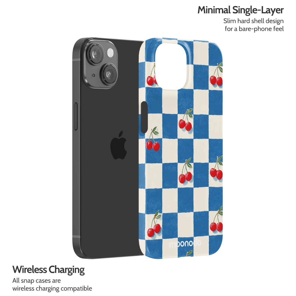 Cherry Check - iPhone 14 Case