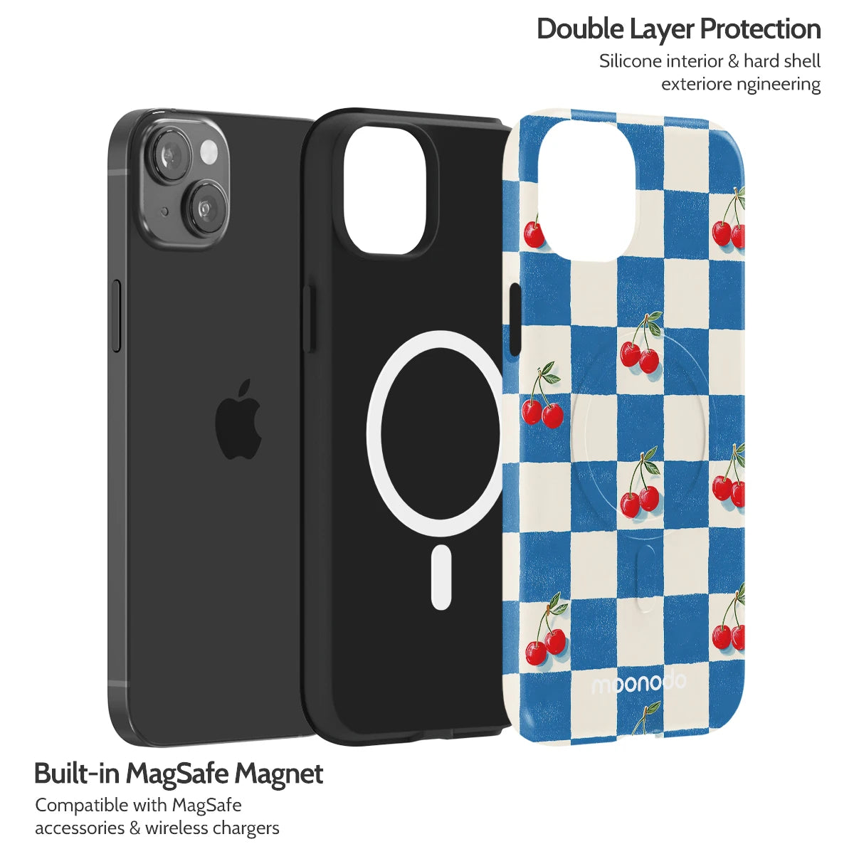 Cherry Check - iPhone 14 Plus Case