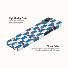 Cherry Check - iPhone 14 Plus Case
