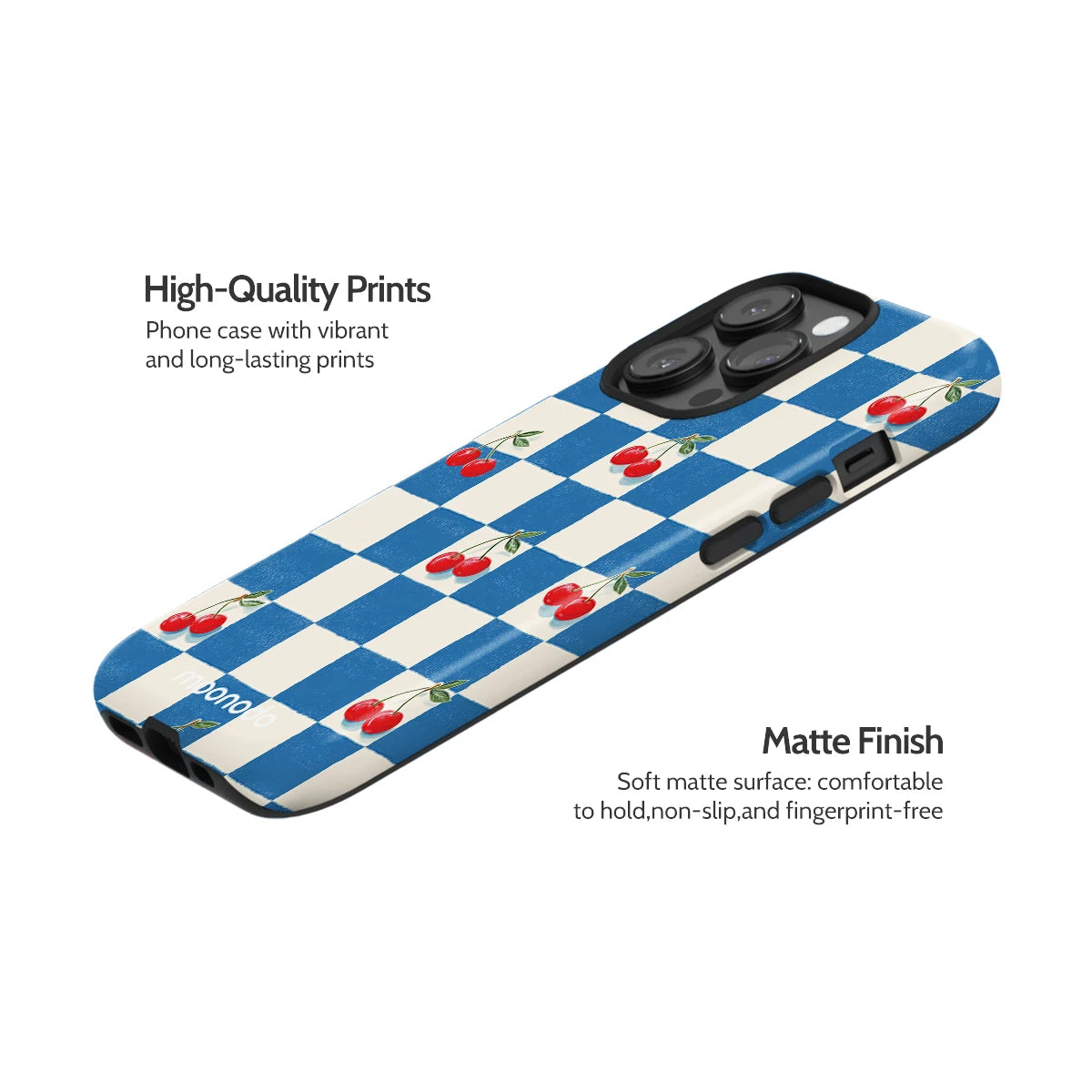 Cherry Check - iPhone 14 Pro Case
