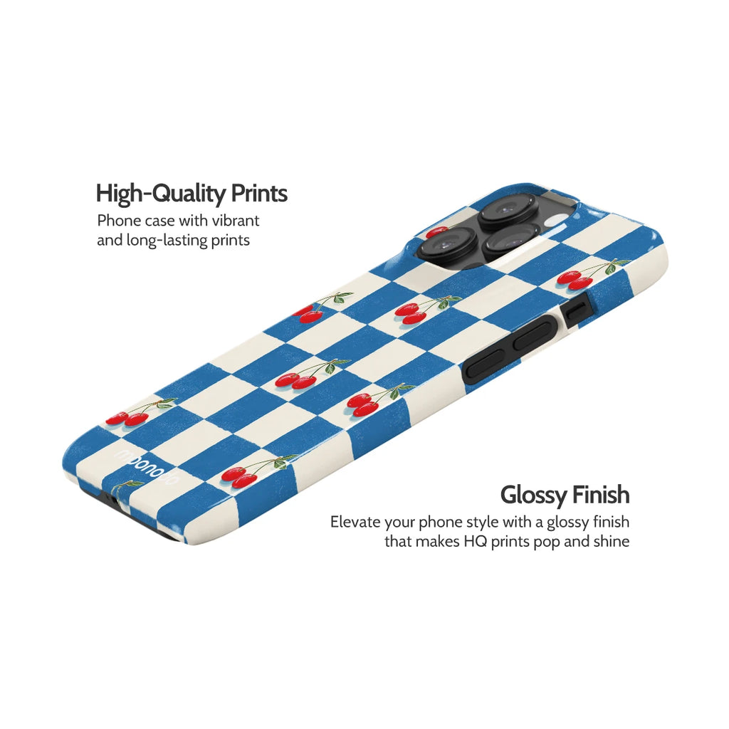 Cherry Check - iPhone 14 Pro Case