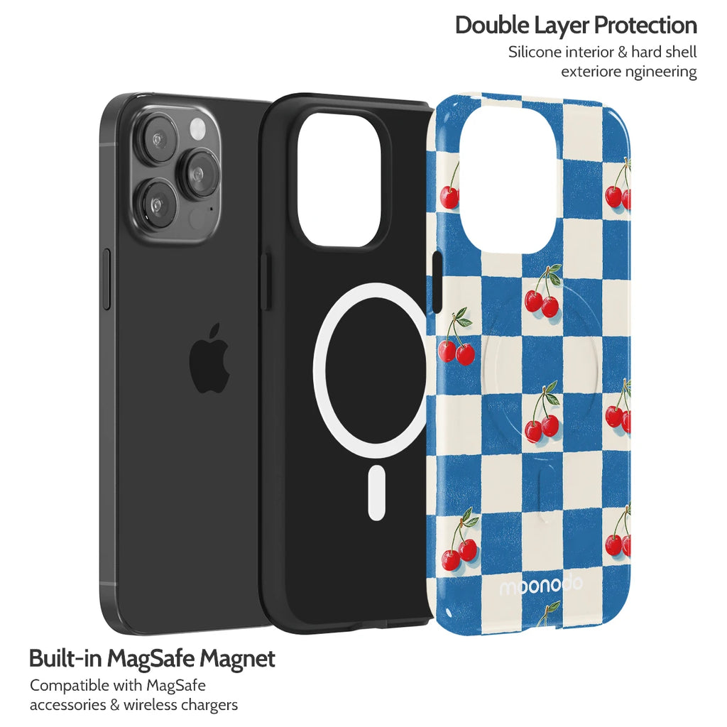 Cherry Check - iPhone 14 Pro Max Case