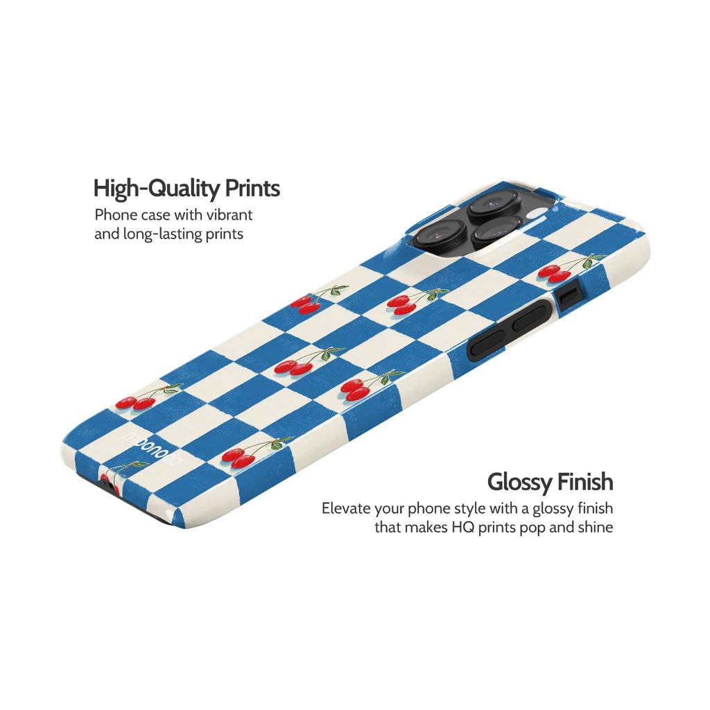 Cherry Check - iPhone 14 Pro Max Case