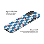 Cherry Check - iPhone 15 Case