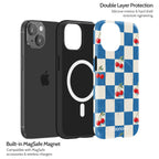 Cherry Check - iPhone 15 Case