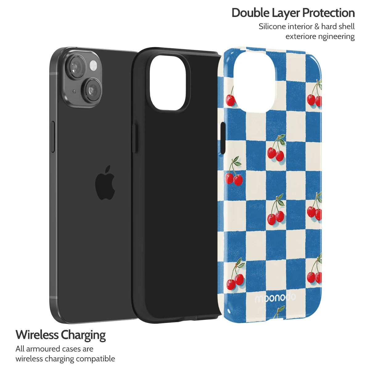 Cherry Check - iPhone 15 Plus Case