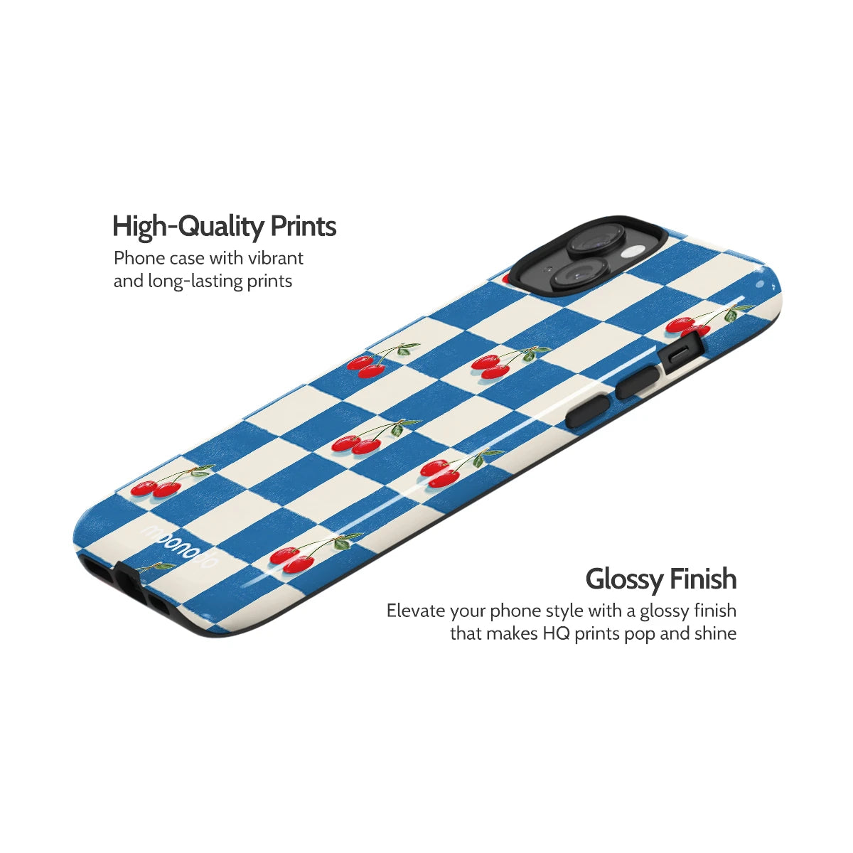 Cherry Check - iPhone 15 Plus Case
