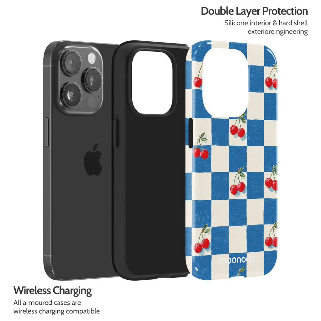 Cherry Check - iPhone 15 Pro Case