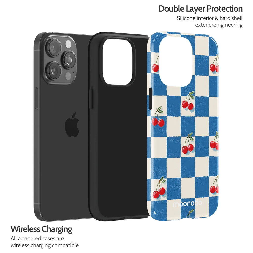 Cherry Check - iPhone 15 Pro Max Case