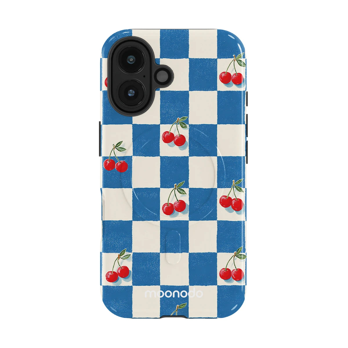 Cherry Check - iPhone 16 Case