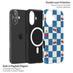 Cherry Check - iPhone 16 Case