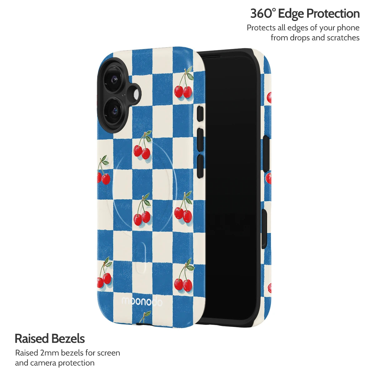 Cherry Check - iPhone 16 Case
