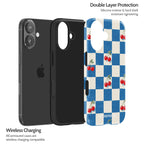 Cherry Check - iPhone 16 Case