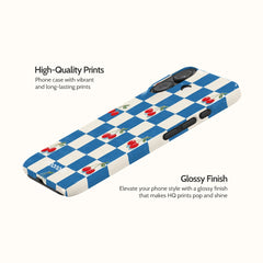 Cherry Check - iPhone 16 Case
